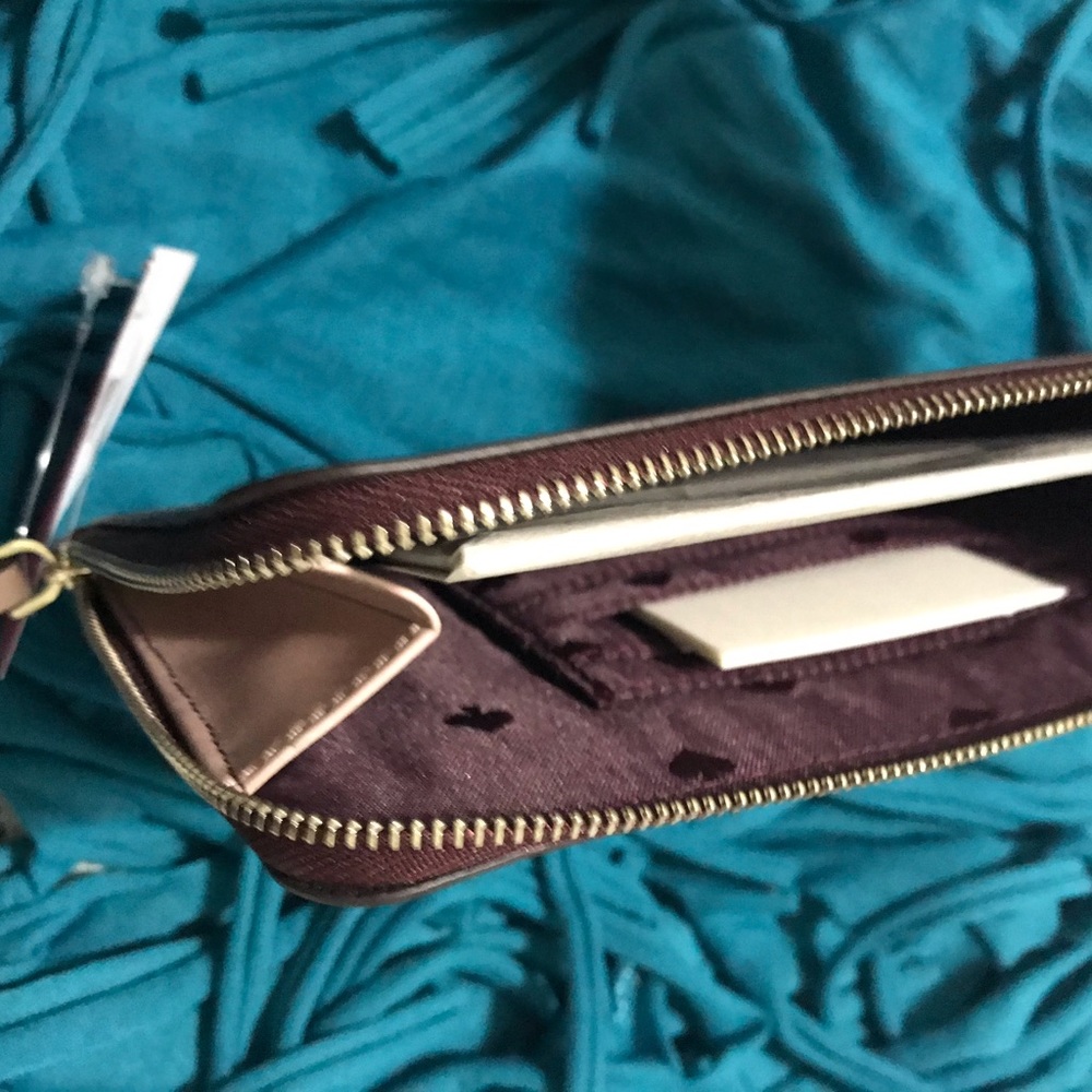NWOT Kate Spade ♠️ L-Zip Wristlet/Wallet - Picture 4 of 8